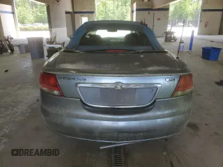 2006 Chrysler Sebring GTC z VIN 1C3EL75R16N283733, wystawiony jako Copart lot #56597885 z przebiegiem 111 367 mil mil oraz Czysty tytuł • Clean title. Historia ofert i sprzedaży dostępna na DreamBid. Obrazek 6.