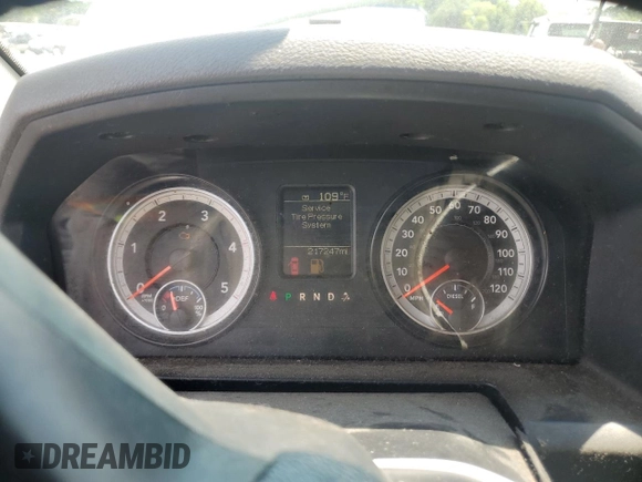 2015 Ram 2500 Tradesman with VIN 3C6UR4HL2FG608370, listed as a Copart auction lot 60847074 with 217,247 mi miles and Salvage Title. Bid and sale history available at carsss.com. Image 9.