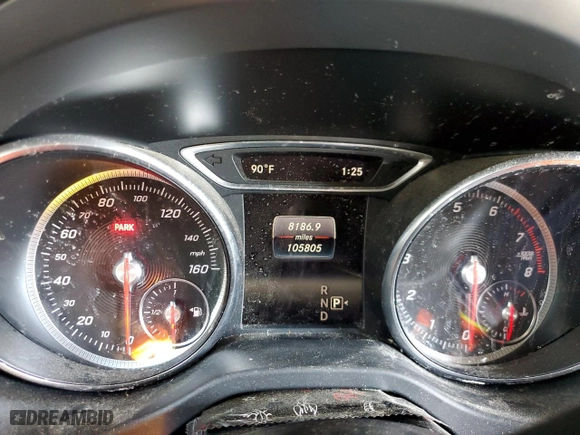 2018 Mercedes-Benz GLA with VIN WDCTG4EBXJJ410840, listed as a Copart auction lot 50708705 with 105,805 mi miles and Salvage Title. Bid and sale history available at carsss.com. Image 9.
