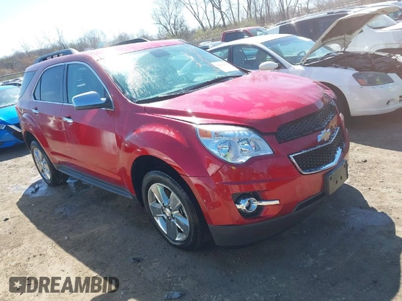 2015 Chevrolet Equinox LT with VIN 1GNALCEK7FZ138024, listed as a IAAI auction lot 42041555 with 33,815 mi miles. Bid and sale history available at carsss.com. Image 1.