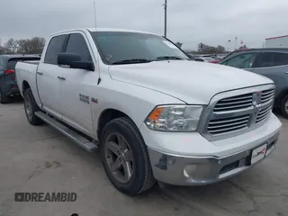 2014 Ram 1500 Lone Star z VIN 1C6RR6LT3ES429884, wystawiony jako IAAI lot #41748103 z przebiegiem 151 083 mil mil oraz . Historia ofert i sprzedaży dostępna na DreamBid. Obrazek 1.