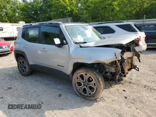 2017 Jeep Renegade Limited z VIN ZACCJBDB5HPE47740, wystawiony jako Copart lot #59177815 z przebiegiem Nie podano mil oraz Szkoda całkowita • Salvage title. Historia ofert i sprzedaży dostępna na DreamBid. Obrazek 4.