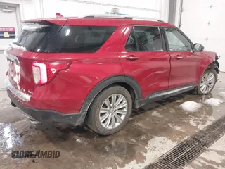 2020 Ford Explorer Limited with VIN 1FMSK8FH0LGA16236, listed as a IAAI auction lot 41915471 with 58,846 mi miles. Bid and sale history available at carsss.com. Image 4.