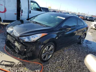 2013 Hyundai Elantra Coupe GS with VIN KMHDH6AE0DU001327, listed as a Copart auction lot 82601274 with 45,293 mi miles and Salvage Title. Bid and sale history available at carsss.com. Image 1.