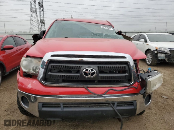 2013 Toyota Tundra 4WD Truck with VIN 5TFUM5F11DX046582, listed as a Copart auction lot 50182095 with 0 mi miles and Salvage Title. Bid and sale history available at carsss.com. Image 5.