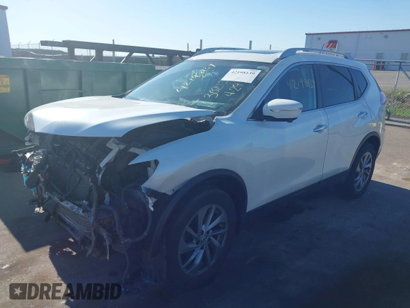 2015 Nissan Rogue SV z VIN 5N1AT2MV5FC857494, wystawiony jako IAAI lot #42198139 z przebiegiem 110 369 mil mil oraz . Historia ofert i sprzedaży dostępna na DreamBid. Obrazek 20.