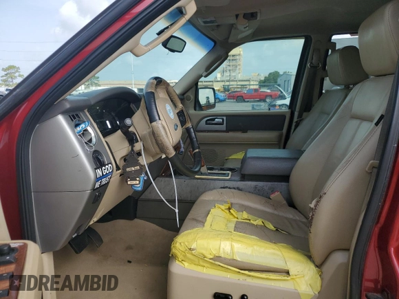 2008 Ford Expedition Eddie Bauer with VIN 1FMFU17548LA77451, listed as a Copart auction lot 62851235 with 202,785 mi miles and Clean title. Bid and sale history available at DreamBid. Image 7.