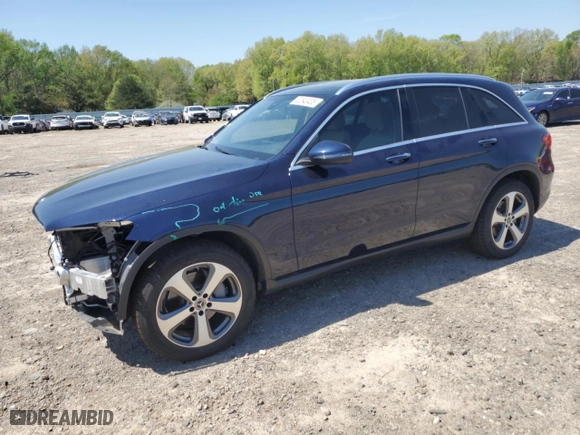 2021 Mercedes-Benz GLC with VIN W1N0G8EB4MF878174, listed as a Copart auction lot 52540405 with 41,304 mi miles and Salvage Title. Bid and sale history available at carsss.com. Image 1.