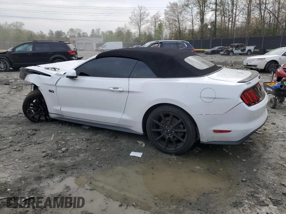 2016 Ford Mustang GT Premium с VIN 1FATP8FF4G5332450, выставлен на аукционе Copart как лот 53137135 с пробегом 131 216 миль миль и Списание • Salvage title. История ставок и продаж доступна на DreamBid. Изображение 2.