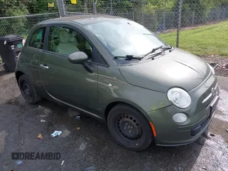 2012 FIAT 500 Pop with VIN 3C3CFFAR7CT280782, listed as a IAAI auction lot 42285483 with 111,055 mi miles and . Bid and sale history available at DreamBid. Image 1.