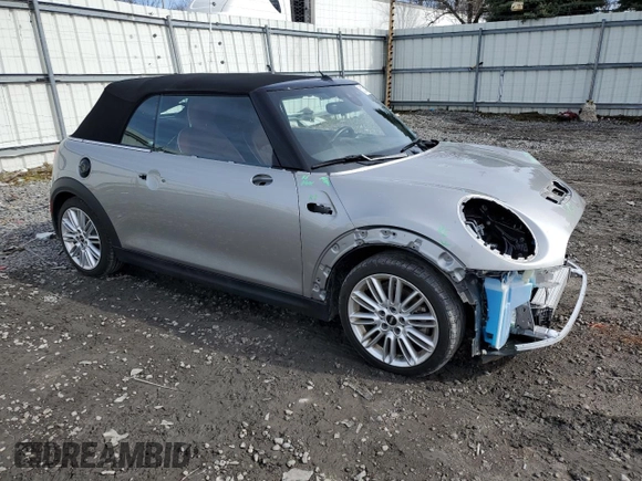 2023 MINI Convertible Cooper S с VIN WMW43DL02P3P98888, выставлен на аукционе Copart как лот 51254145 с пробегом 7 942 миль миль и Списание • Salvage title. История ставок и продаж доступна на DreamBid. Изображение 4.