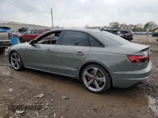 2023 Audi A4 S line Premium Plus with VIN WAUEAAF40PA012816, listed as a Copart auction lot 51128865 with 16,875 mi miles and Salvage Title. Bid and sale history available at DreamBid. Image 2.