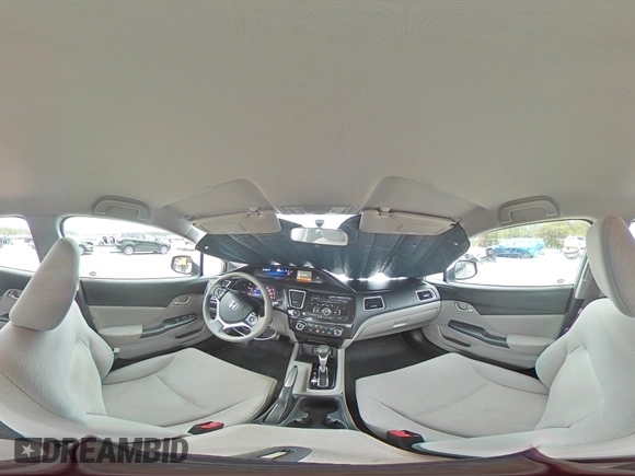 2013 Honda Civic LX with VIN 19XFB2F56DE097530, listed as a Copart auction lot 50644965 with 86,537 mi miles and Clean Title. Bid and sale history available at DreamBid. Image 14.