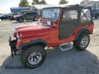1970 Jeep CJ z VIN 8305017363765, wystawiony jako Copart lot #47984255 z przebiegiem 14 857 mil mil oraz Szkody całkowita. Historia ofert i sprzedaży dostępna na DreamBid. Obrazek 1.