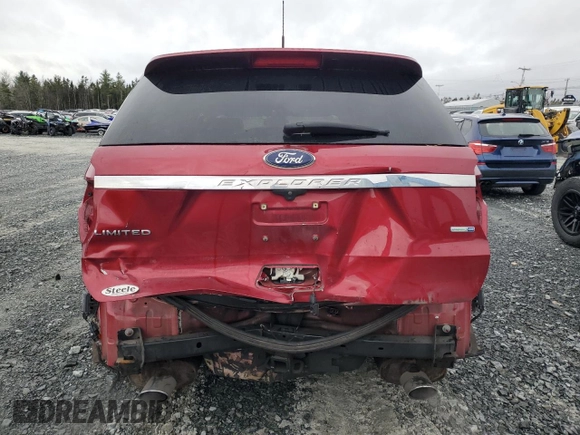 2018 Ford Explorer Limited z VIN 1FM5K8FH2JGC88958, wystawiony jako Copart lot #84797634 z przebiegiem 87 726 mil mil oraz Szkoda całkowita • Salvage title. Historia ofert i sprzedaży dostępna na DreamBid. Obrazek 6.