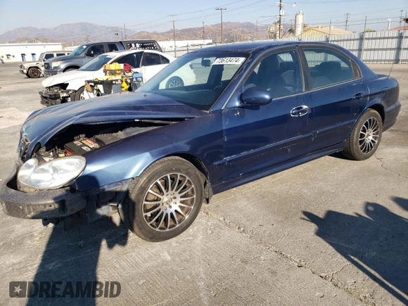 2004 Hyundai Sonata with VIN KMHWF25H34A027658, listed as a Copart auction lot 73613474 with 171,398 mi miles and Salvage Title. Bid and sale history available at carsss.com. Image 1.