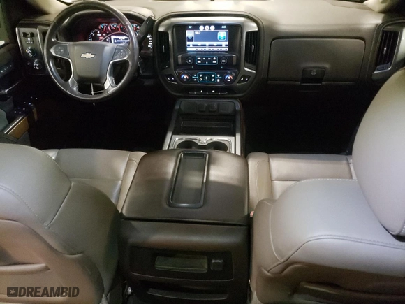 2014 Chevrolet Silverado 1500 LTZ with VIN 3GCUKSEC3EG208855, listed as a Copart auction lot 50006585 with 118,457 mi miles and Salvage Title. Bid and sale history available at carsss.com. Image 8.