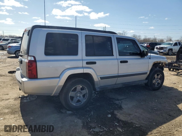 2006 Jeep Commander with VIN 1J8HH48N96C226301, listed as a Copart auction lot 52431995 with 225,569 mi miles and Clean title. Bid and sale history available at DreamBid. Image 3.