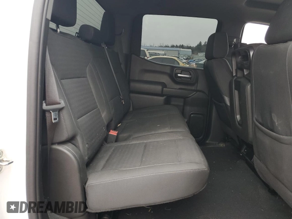 2022 Chevrolet Silverado 1500 Custom with VIN 1GCPDBEK4NZ613704, listed as a Copart auction lot 44780335 with 69,487 mi miles and Salvage Title. Bid and sale history available at carsss.com. Image 10.