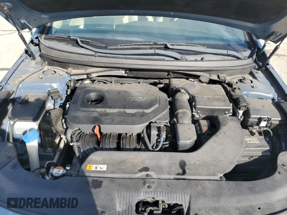 2017 Hyundai Sonata 2.4L with VIN 5NPE24AF6HH519756, listed as a Copart auction lot 43437625 with 98,397 mi miles and Salvage Title. Bid and sale history available at carsss.com. Image 12.