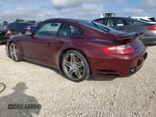 2007 Porsche 911 Turbo with VIN WP0AD29977S785167, listed as a Copart auction lot 73803074 with 18,960 mi miles and Salvage Title. Bid and sale history available at carsss.com. Image 2.