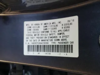2016 Honda Accord Sedan Sport with VIN 1HGCR2F59GA239098, listed as a Copart auction lot 48823015 with 128,128 mi miles and Salvage Title. Bid and sale history available at carsss.com. Image 14.