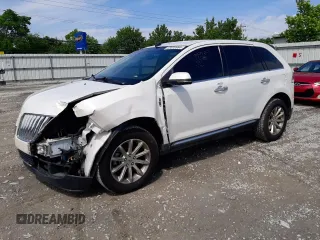 2014 Lincoln MKX with VIN 2LMDJ6JK6EBL05400, listed as a Copart auction lot 55909964 with 67,141 mi miles and Salvage Title. Bid and sale history available at carsss.com. Image 1.