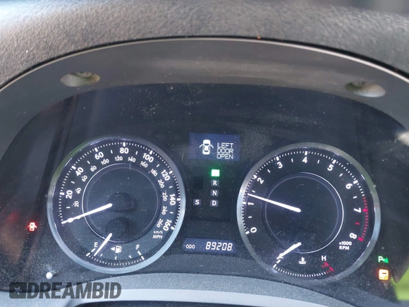 2012 Lexus IS 250 C with VIN JTHFF2C20C2524497, listed as a IAAI auction lot 42025903 with 89,208 mi miles and . Bid and sale history available at DreamBid. Image 15.