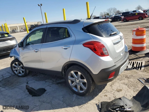2014 Buick Encore Leather with VIN KL4CJCSB2EB590430, listed as a Copart auction lot 49534445 with 145,668 mi miles and Salvage Title. Bid and sale history available at carsss.com. Image 2.