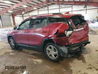 2019 GMC Terrain SLE with VIN 3GKALTEX6KL176385, listed as a Copart auction lot 75203414 with 112,325 mi miles and Salvage Title. Bid and sale history available at carsss.com. Image 2.