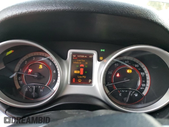 2018 Dodge Journey GT z VIN 3C4PDCEG9JT380955, wystawiony jako Copart lot #83357584 z przebiegiem 147 038 mil mil oraz Szkoda całkowita • Salvage title. Historia ofert i sprzedaży dostępna na DreamBid. Obrazek 9.