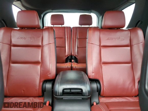 2021 Dodge Durango SRT Hellcat with VIN 1C4SDJH93MC626586, listed as a Copart auction lot 50986195 with 55,495 mi miles and Salvage Title. Bid and sale history available at DreamBid. Image 10.