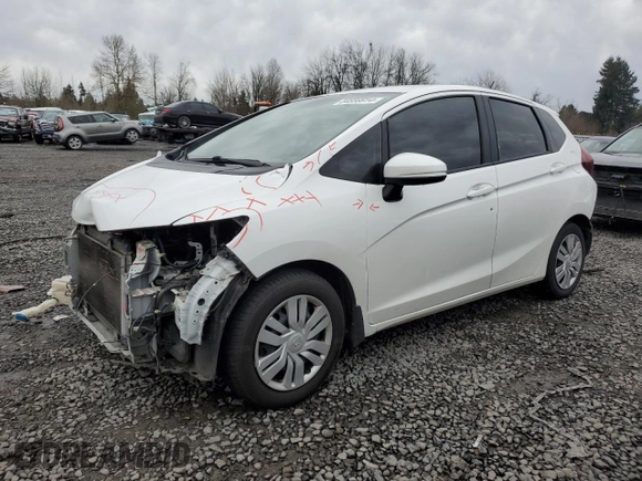 2016 Honda Fit LX with VIN JHMGK5H5XGX004515, listed as a Copart auction lot 84859914 with 154,136 mi miles and Salvage Title. Bid and sale history available at carsss.com. Image 1.