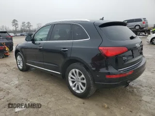 2015 Audi Q5 Premium with VIN WA1CFAFP3FA086214, listed as a Copart auction lot 89331345 with 167,058 mi miles and Salvage Title. Bid and sale history available at carsss.com. Image 2.