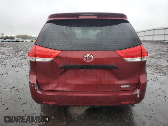 2014 Toyota Sienna L with VIN 5TDZK3DC3ES435347, listed as a Copart auction lot 52645335 with 176,370 mi miles and Clean Title. Bid and sale history available at carsss.com. Image 6.