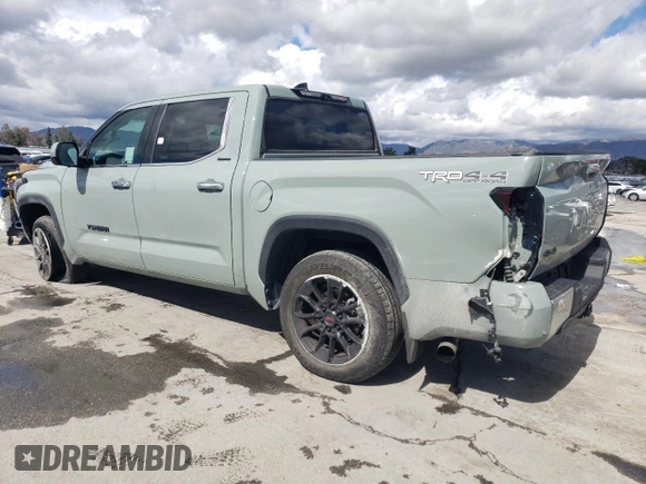 2023 Toyota Tundra Limited with VIN 5TFJA5DB8PX078148, listed as a Copart auction lot 49222095 with 35,975 mi miles and Salvage title. Bid and sale history available at DreamBid. Image 2.