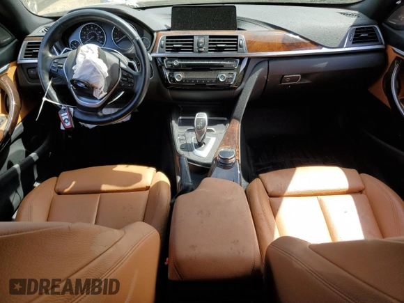 2019 BMW 4 Series 440i xDrive with VIN WBA4W9C52KAF98861, listed as a Copart auction lot 54269095 with Not provided miles and Salvage title. Bid and sale history available at DreamBid. Image 8.