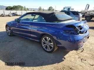2018 Mercedes-Benz C 300 with VIN WDDWK4JB9JF599075, listed as a Copart auction lot 88006825 with 47,615 mi miles and Salvage Title. Bid and sale history available at DreamBid. Image 2.
