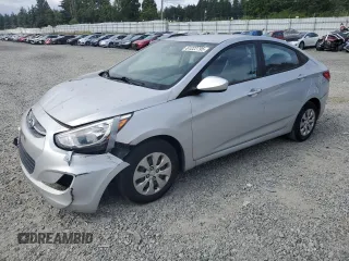 2016 Hyundai Accent SE с VIN KMHCT4AE6GU051605, выставлен на аукционе Copart как лот 61222795 с пробегом 50 489 миль миль и Списание • Salvage title. История ставок и продаж доступна на DreamBid. Изображение 1.