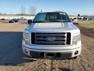 2009 Ford F-150 STX with VIN 1FTRX14W39FB25950, listed as a Copart auction lot 50889285 with 157,954 mi miles and Salvage Title. Bid and sale history available at carsss.com. Image 5.