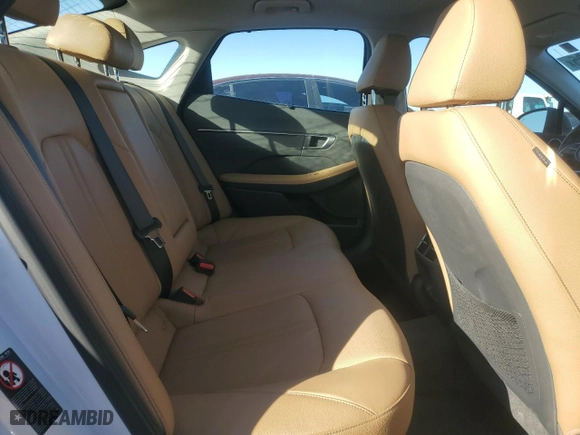 2021 Hyundai Sonata Hybrid Limited with VIN KMHL54JJ7MA024014, listed as a Copart auction lot 44560805 with 44,927 mi miles and Salvage Title. Bid and sale history available at carsss.com. Image 10.