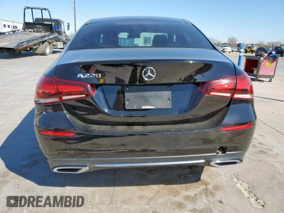 2019 Mercedes-Benz A 220 with VIN WDD3G4EBXKW035273, listed as a Copart auction lot 49986085 with 80,045 mi miles and Salvage Title. Bid and sale history available at DreamBid. Image 6.