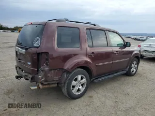 2009 Honda Pilot EX-L with VIN 5FNYF48639B022221, listed as a Copart auction lot 50955875 with 158,477 mi miles and Salvage Title. Bid and sale history available at carsss.com. Image 3.