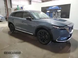 2023 Mazda CX-9 Grand Touring with VIN JM3TCBDY0P0640629, listed as a Copart auction lot 49310145 with 52,425 mi miles and Clean Title. Bid and sale history available at DreamBid. Image 4.
