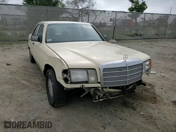 1989 Mercedes-Benz 300 with VIN WDBCA24D2KA430787, listed as a Copart auction lot 50655785 with 145,064 mi miles and Salvage Title. Bid and sale history available at DreamBid. Image 11.
