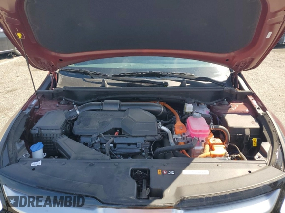 2025 Kia Sportage SX-Prestige with VIN KNDPXCDG3S7201016, listed as a Copart auction lot 49874455 with 1,377 mi miles and Salvage title. Bid and sale history available at DreamBid. Image 12.