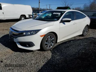 2017 Honda Civic Sedan EX with VIN 19XFC2F88HE219849, listed as a Copart auction lot 49706315 with 91,879 mi miles and Salvage Title. Bid and sale history available at carsss.com. Image 1.