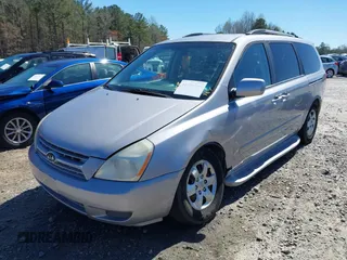 2009 Kia Sedona LX with VIN KNDMB233496315780, listed as a IAAI auction lot 41849241 with 174,224 mi miles. Bid and sale history available at carsss.com. Image 18.