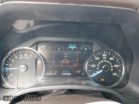 2020 Ford F-150 XL with VIN 1FTEW1C4XLFA74777, listed as a Copart auction lot 54531225 with 89,562 mi miles and Salvage Title. Bid and sale history available at carsss.com. Image 9.