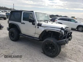 2008 Jeep Wrangler Sahara with VIN 1J4FA54148L561961, listed as a Copart auction lot 50770895 with 126,516 mi miles and Salvage title. Bid and sale history available at DreamBid. Image 4.
